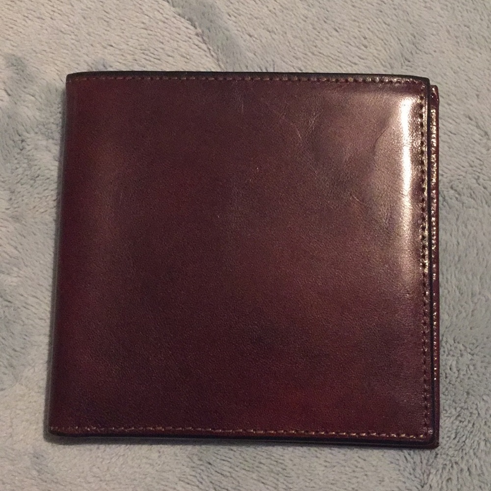 Brown Leather men’s wallet-By Bosca